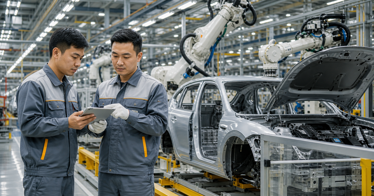 Những việc làm tại Vĩnh Phúc lương cao trong KCN ô tô – xe máy FDI Nhật